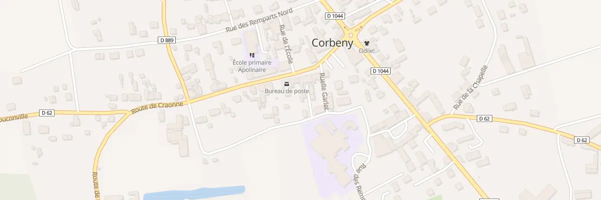 Plan du 5 Rue Pierre Curtil à Corbeny