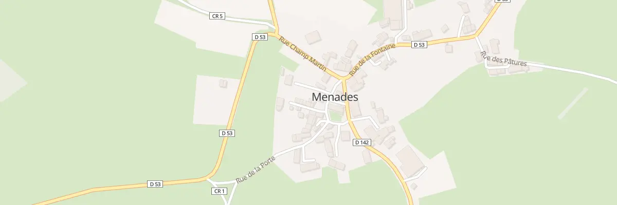 Plan du 2 Imp des Lilas à Menades
