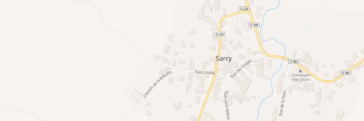 Plan du 8 Rue Lorette à Sarcy