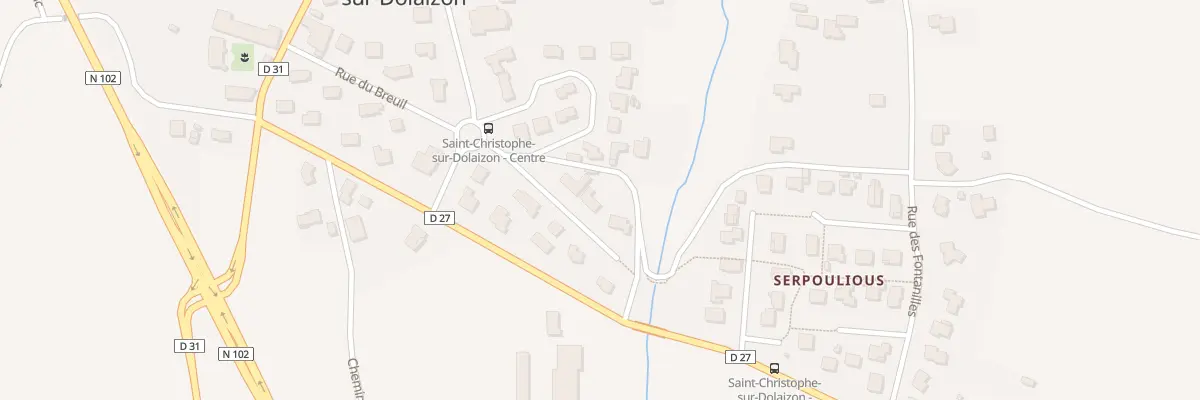 Plan du 3 Imp des Rosiers à Saint-Christophe-sur-Dolaizon