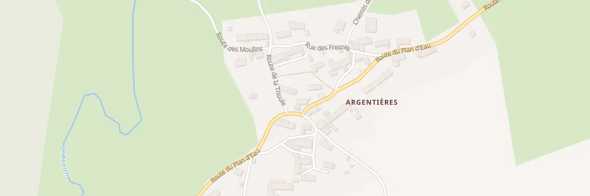 Plan du 5124 Argentieres à Beaune-sur-Arzon