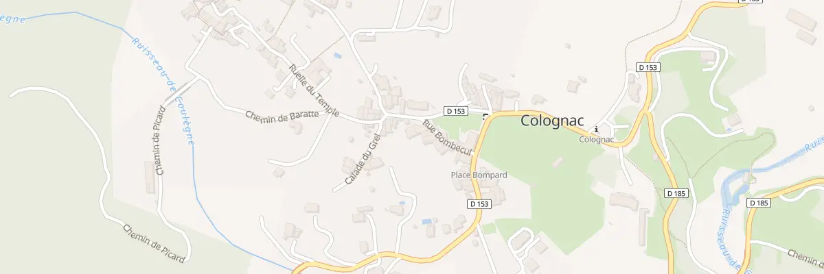 Plan du 5033 Le Village à Colognac