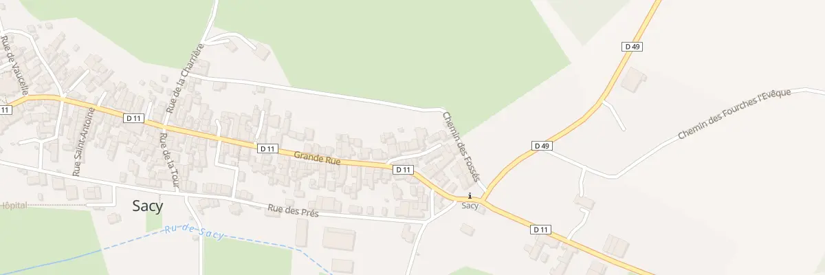 Plan du 3 Imp du Val de Nitry à Vermenton