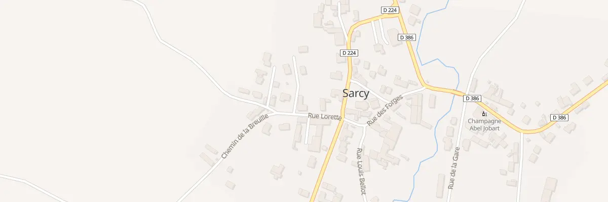 Plan du 6 Rue Lorette à Sarcy