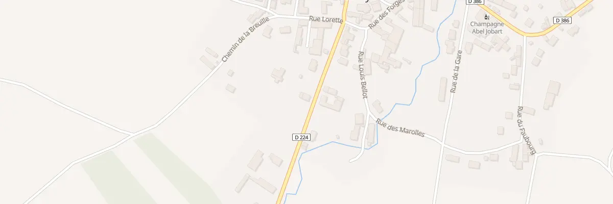 Plan du 8 Rue des Etangs à Sarcy