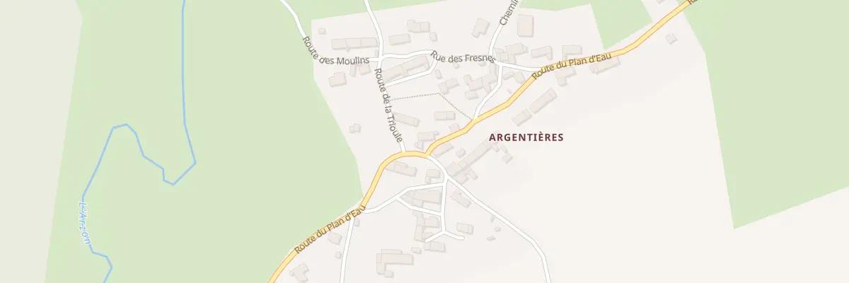 Plan du 5123 Argentieres à Beaune-sur-Arzon