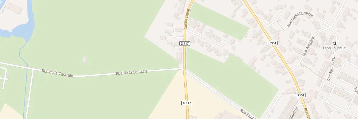 Plan du 52 Rue de Leval à Aulnoye-Aymeries