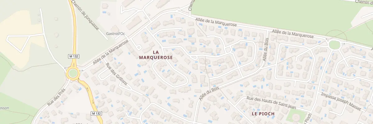 Plan du 6 Rue des Fauvettes à Saint-Jean-de-Védas