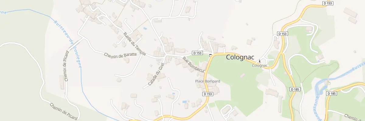 Plan du 5034 Le Village à Colognac