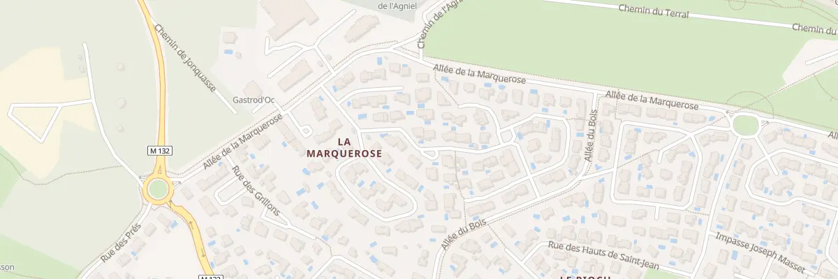 Plan du 7 Rue des Fauvettes à Saint-Jean-de-Védas