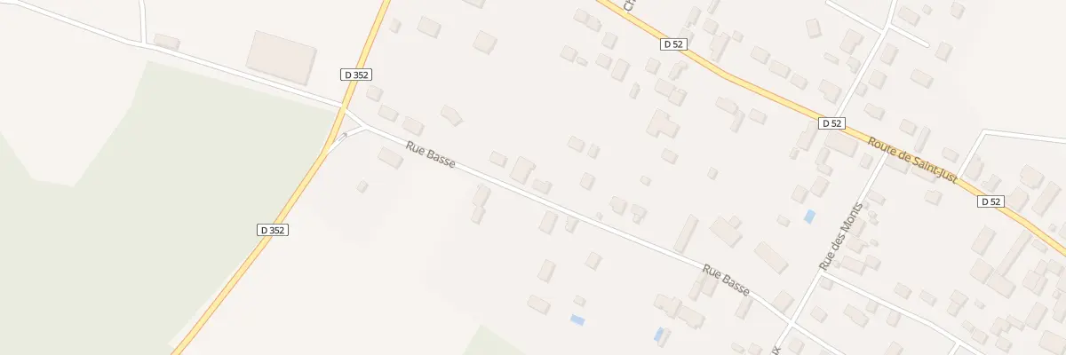 Plan du 42 Rue Basse à Clesles