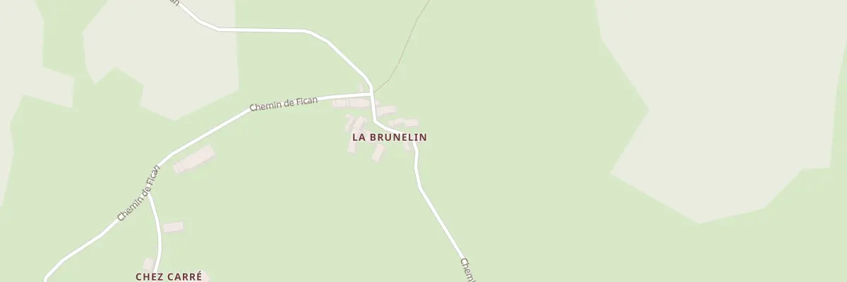 Plan du 806 Che de la Brunelin à Saint-Romain-d’Urfé