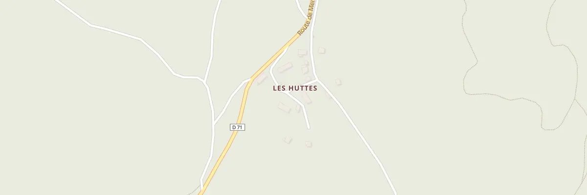 Plan du 5070 Les Huttes à Saint-Flour-de-Mercoire