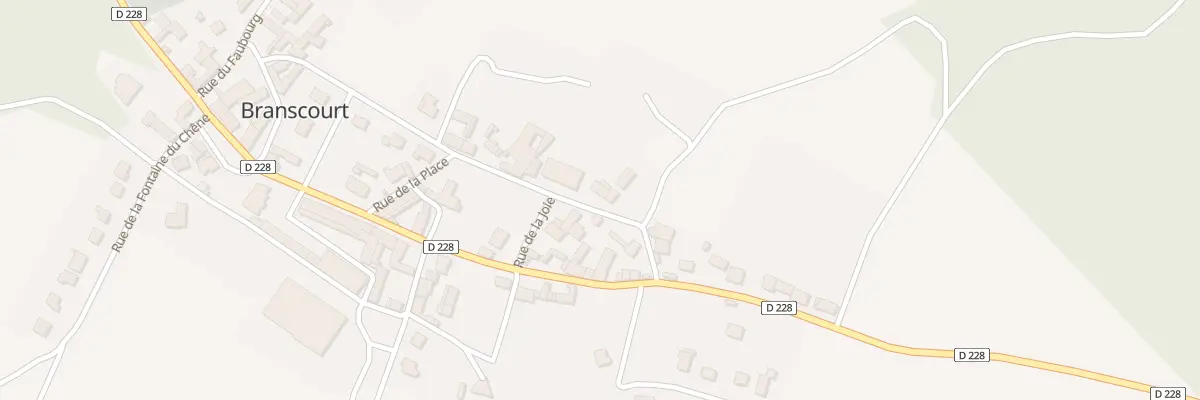 Plan du 13 Rue de la Barbe à Canne à Branscourt