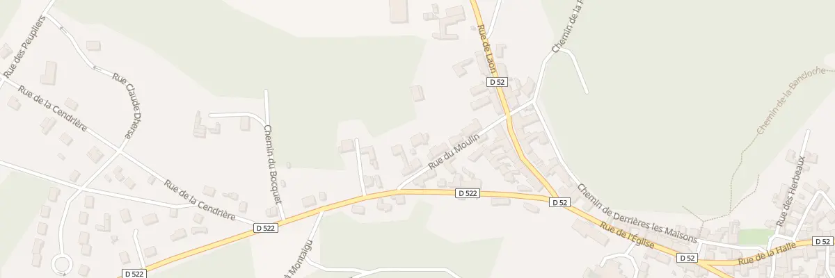 Plan du 8 Rue du Moulin à Montaigu