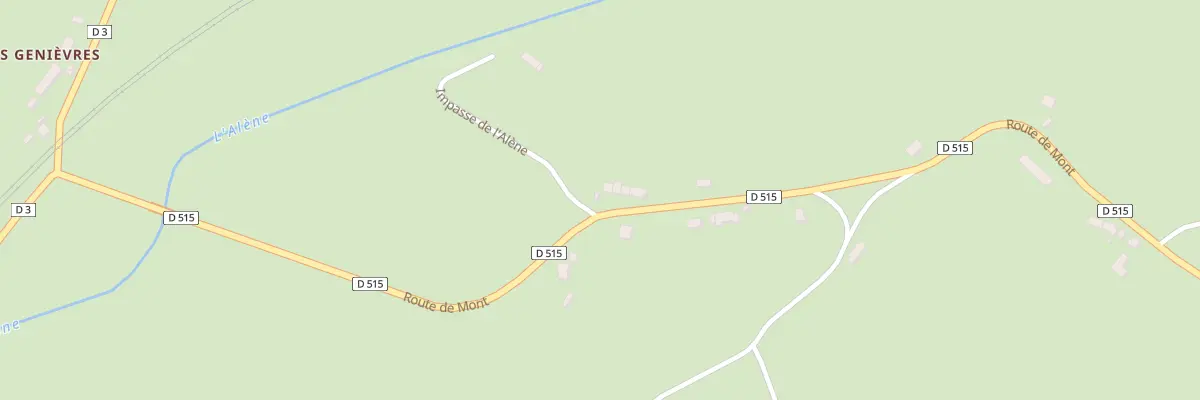 Plan du 99 En Mont à Rémilly