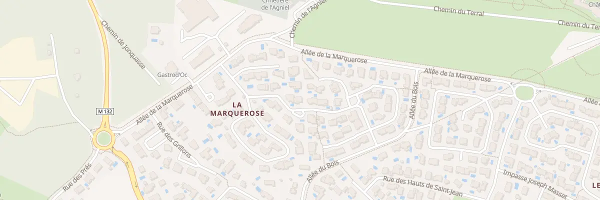 Plan du 9 Rue des Fauvettes à Saint-Jean-de-Védas