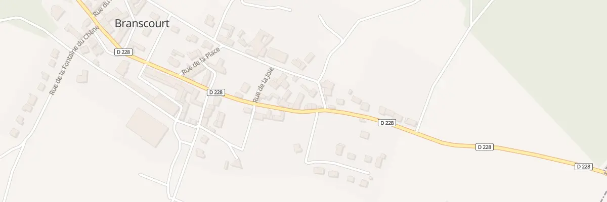Plan du 35 Rue du Haut de la Ville à Branscourt