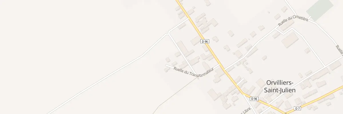 Plan du 79A Le Village à Orvilliers-Saint-Julien
