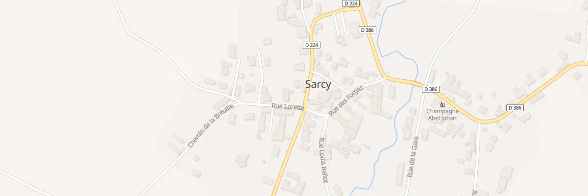 Plan du 4 Rue Lorette à Sarcy