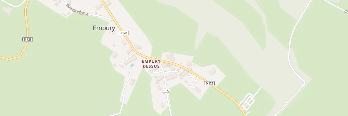 Plan du 23 Rte de la Brinjame à Empury