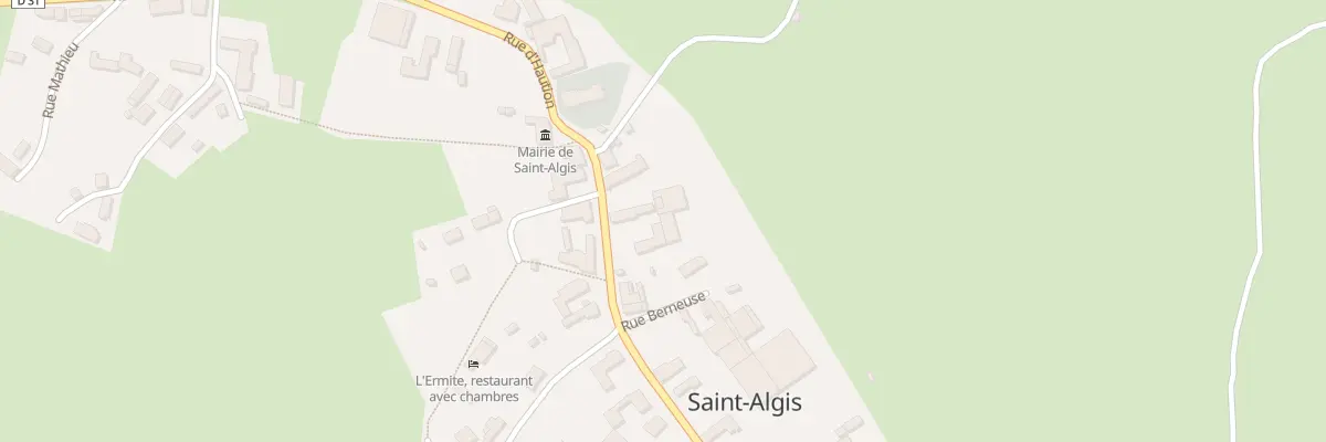 Plan du 28 Rue d’Haution à Saint-Algis