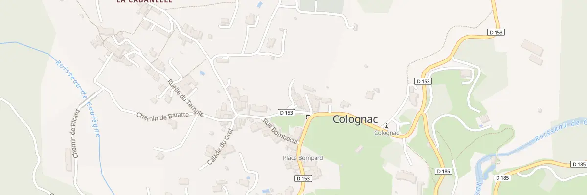 Plan du 5189 Le Village à Colognac