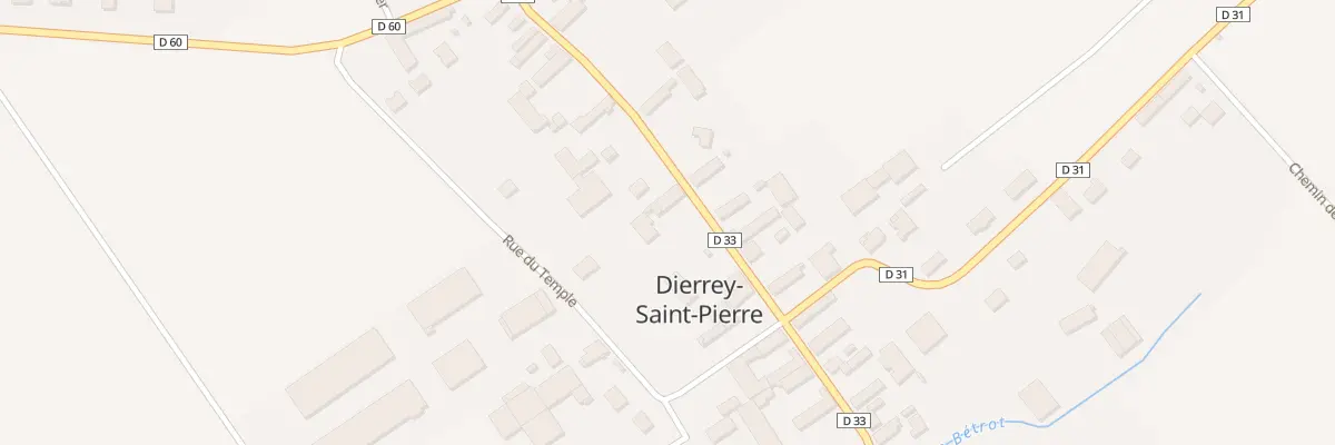 Plan du 33 Gr Grande Rue à Dierrey-Saint-Pierre