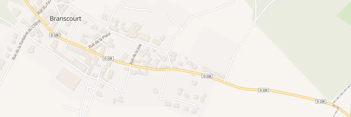 Plan du 21 Rue de la Barbe à Canne à Branscourt