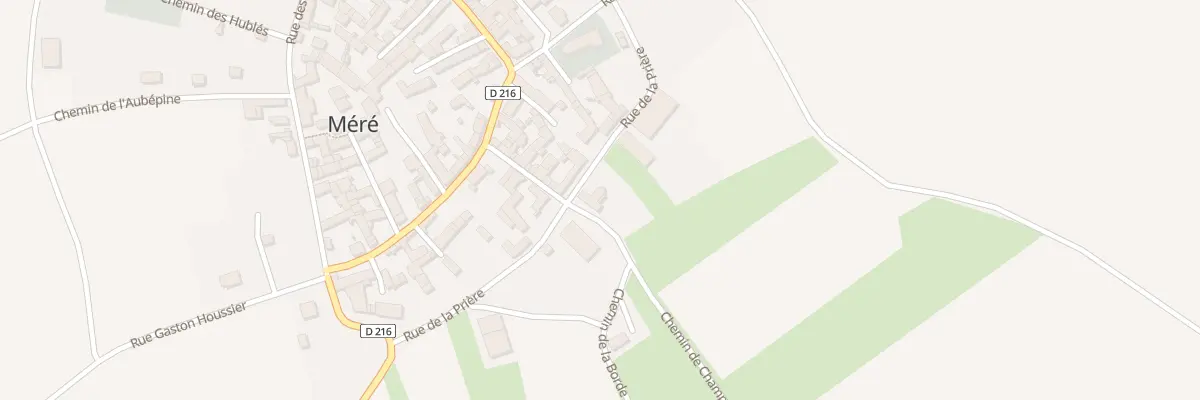 Plan du 4 Rue de la Prière à Méré