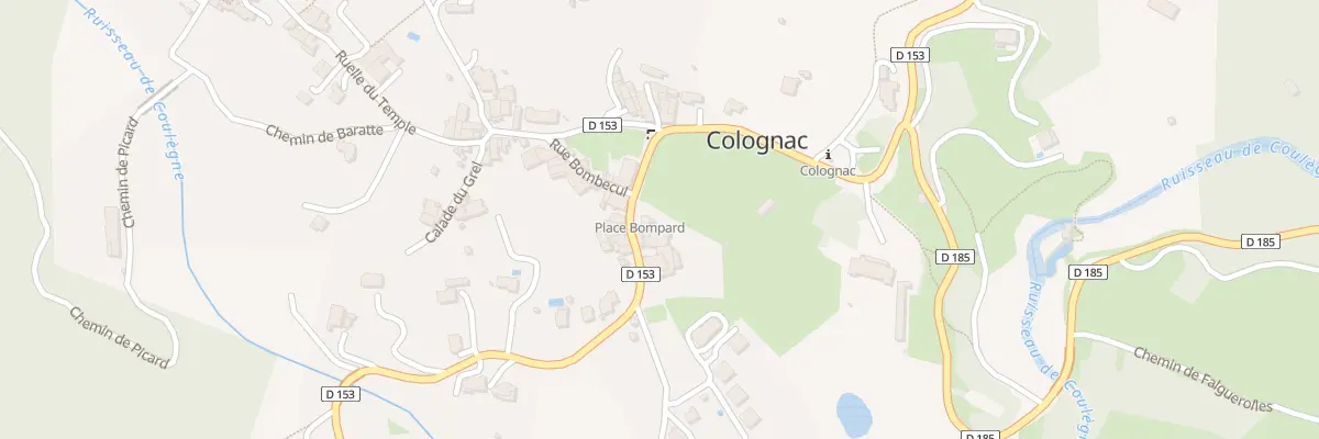 Plan du 5044 Le Village à Colognac