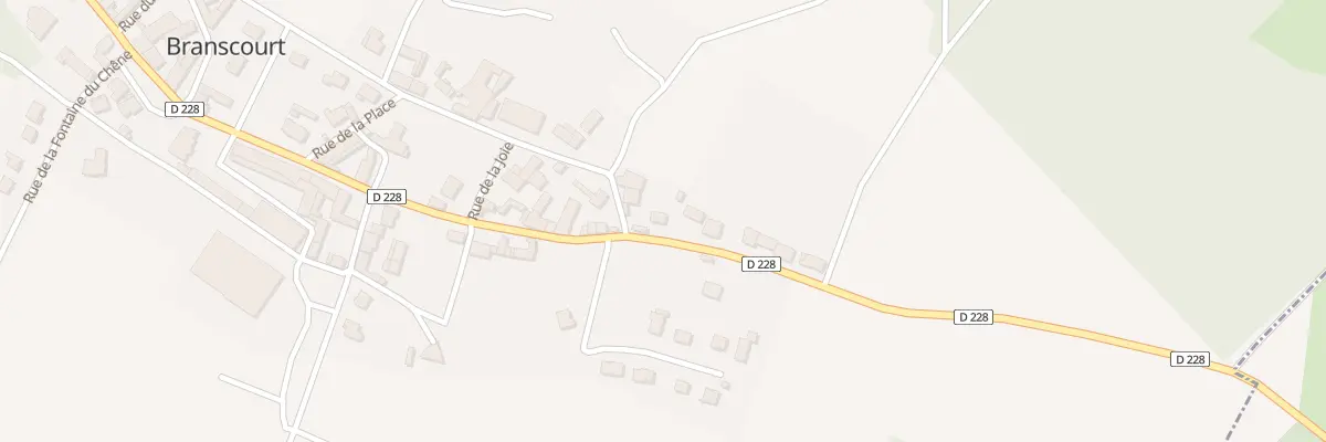 Plan du 37 Rue du Haut de la Ville à Branscourt