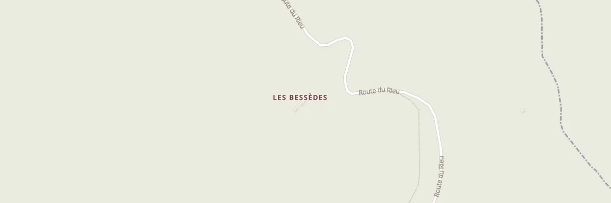 Plan du 1895 Rte du Rieu à Peyrolles-en-Cévennes