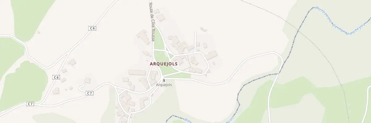 Plan du 5132 Arquejols à Rauret