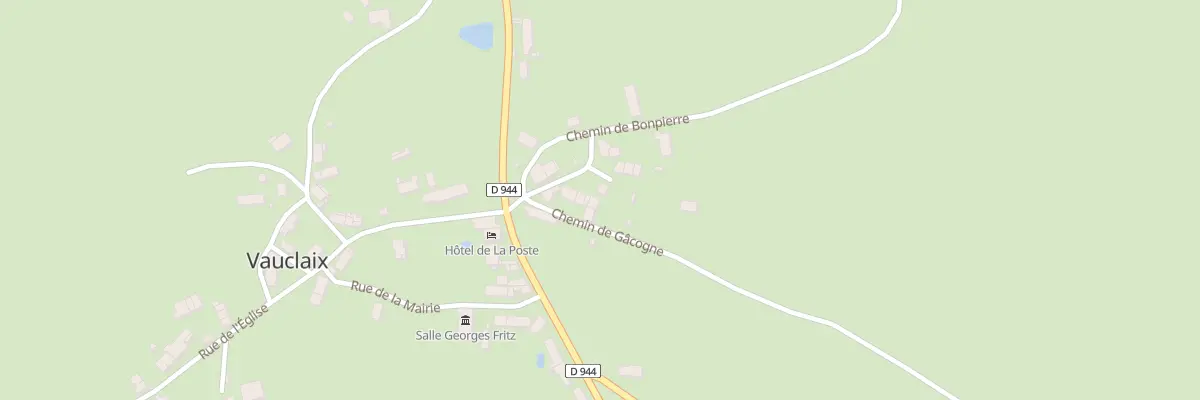 Plan du 6 Pl de la Chaume à Vauclaix