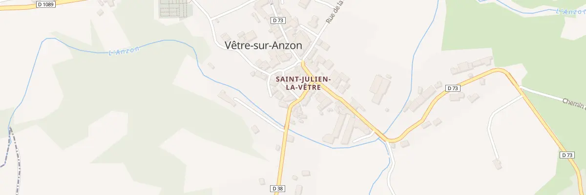 Plan du 2 Rte des Cités à Vêtre-sur-Anzon