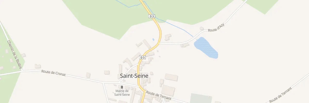 Plan du 22 Le Bourg à Saint-Seine