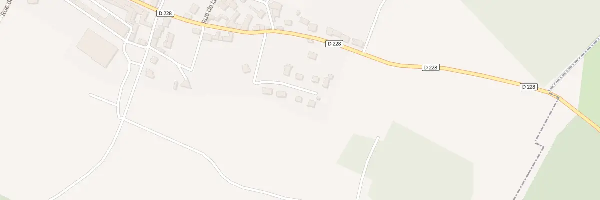Plan du 12 Rue des Fontenilles à Branscourt