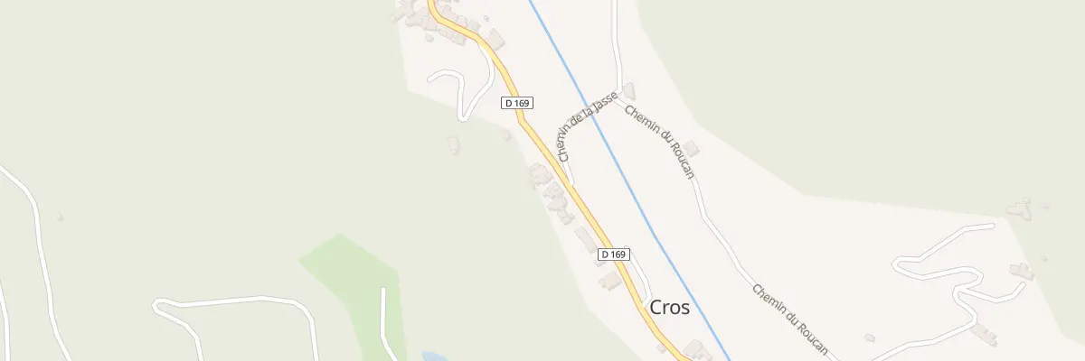 Plan du 5044 La Mazadette à Cros