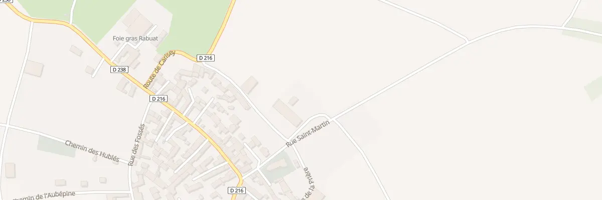 Plan du 3A Rue du Crot de Maligny à Méré