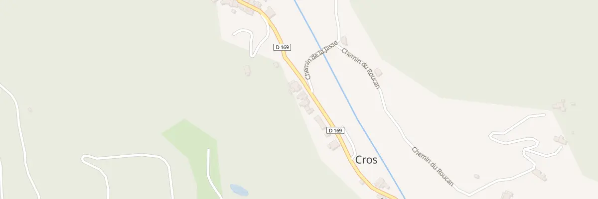 Plan du 5287 La Mazadette à Cros