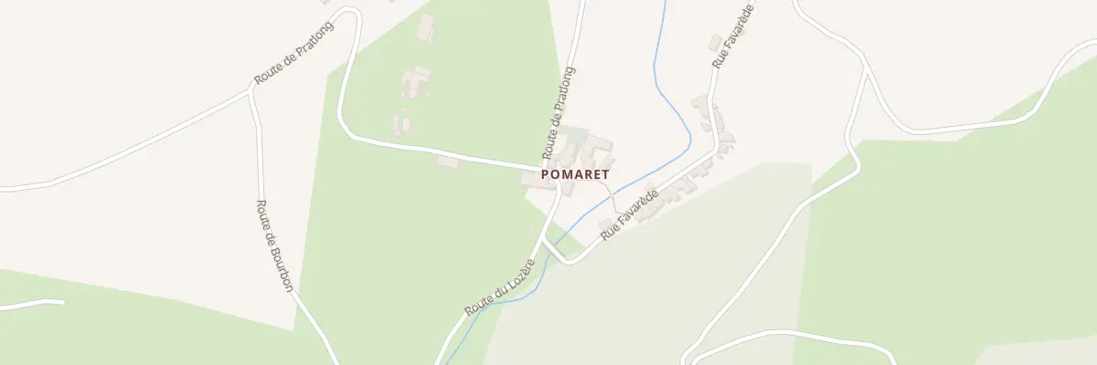 Plan du 5140 Pomaret à Cubières