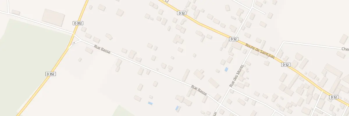 Plan du 30 Rue Basse à Clesles