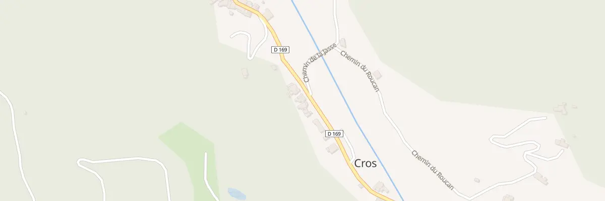 Plan du 5210 La Mazadette à Cros