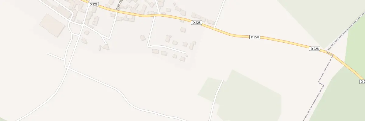 Plan du 14 Rue des Fontenilles à Branscourt