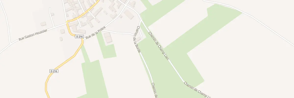 Plan du 1 Che de la Borde à Méré