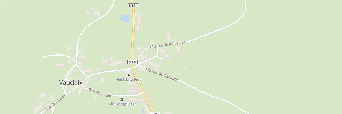 Plan du 9 Pl de la Chaume à Vauclaix
