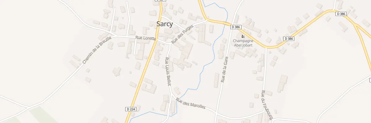 Plan du 5 Cr des Nids à Sarcy