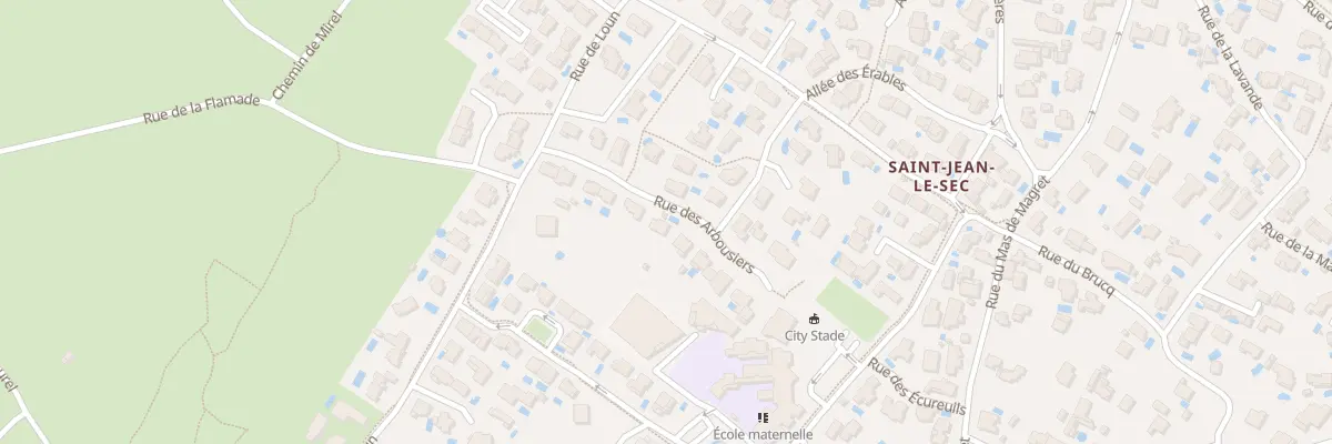 Plan du 12 Rue des Arbousiers à Saint-Jean-de-Védas