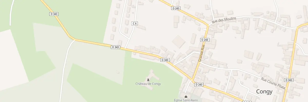 Plan du 19 Rue du Colombier à Congy